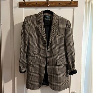 Vintage Ralph Lauren Plaid Blazer